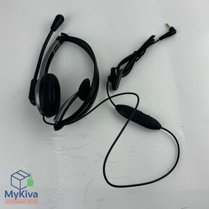 Panasonic KX-TCA430 Headphones Mute Volume Control Telephone Headset